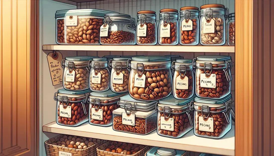 Melhores Práticas para Armazenar Nozes Pecan