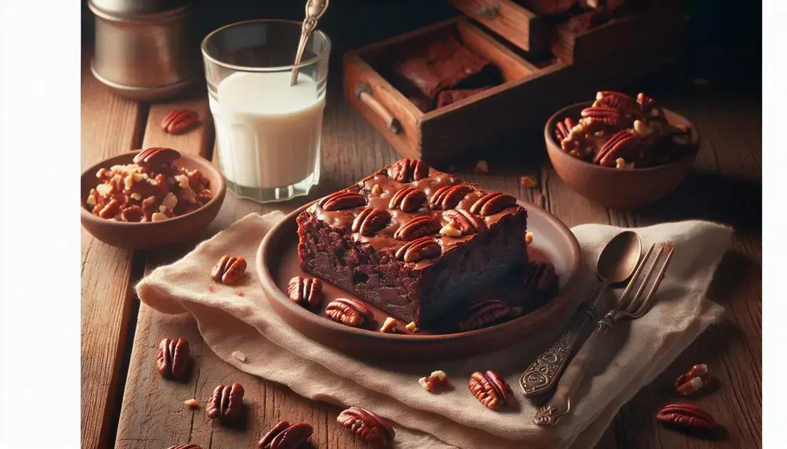 Como Fazer o Perfeito Brownie de Noz Pecan